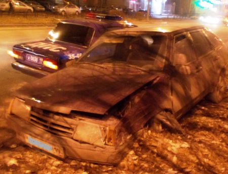 ДТП в Абакане на уул. Торговой.